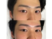 サロンド アヤメン(SALON DE AYAMEN)の雰囲気（専用ワックスで理想の眉の形に仕上げます♪メンズ眉毛/美眉/眉毛）