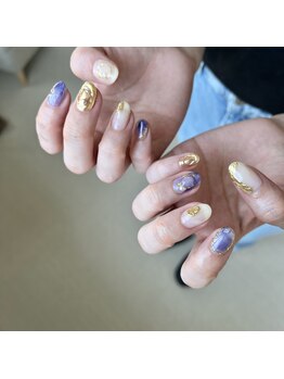 リファインネイル(refinenail)/ミラーアートネイル