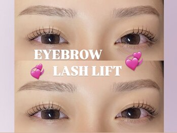 イル(ile)/eyebrow × lashlift