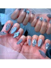 ツキカドットネイル(tsukika.nail)/【ANGEL VIBES】天使の羽根