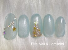リラ(RIRA)/クリスマスネイル×マグネット
