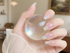 オーロラワンカラーネイル
