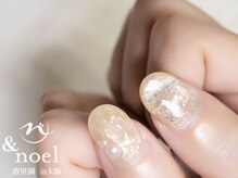 ノエル(Noel)/ベージュ マグネットネイル