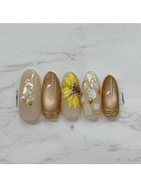 ハンド7月定額デザイン