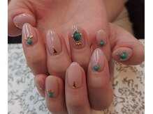 ワンオーク 表参道(One OAK)/ジェルアート2本7,000円（130）