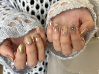 レトン(Laiton.)の写真/オフィスネイルからシンプルキレイめ大人ネイルはLaiton.にお任せ！シンプルネイル¥7150/ワンカラー¥6600♪