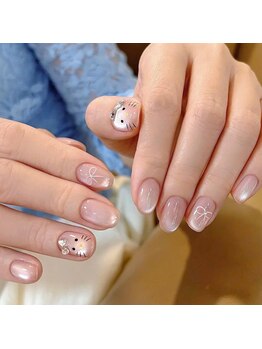 ヘブン ネイル 鶯谷(HEAVEN Nail)/キャッツアイネイル