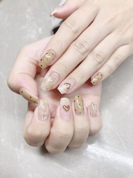 シャインパル(shine pal)/チェック×ハートミラー×ドット