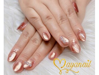 アヤネイル(ayanail)/新色オレンジピンクマグネット！