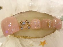 ブレス 天童店(BLESS)/キラキラフットネイル