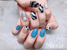 アニマル柄　１０本アートし放題