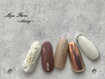 ホームネイルサロン 戸田 ミハ フルーラ(Home Nail Salon Mija Flura)/クラッシー I522C