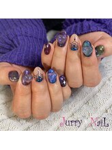 ジュリーネイル 所沢店/うるうるアート（宇宙）