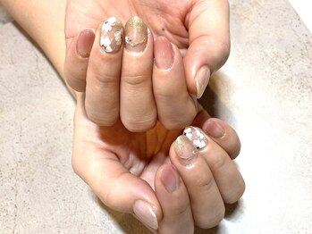 ワイドット(y.)/フラワーネイル☆ブライダル