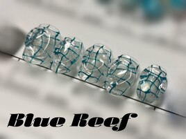 個性的！プールネイル