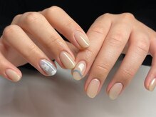 ナネア カラー(nanea color)/シンプル手描きフラワー10300円