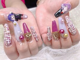 ツイード キルティング