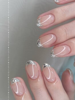 ココナッツネイル/ガラスネイル