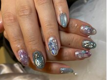 アグ ヘアー セレソ ネイル 桑名(Agu hair Cerezo)/《押し花nail》