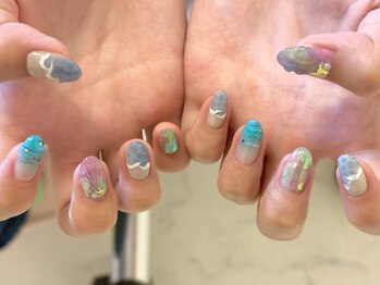 キューシーネイル 川崎(QcNail)/海ネイル
