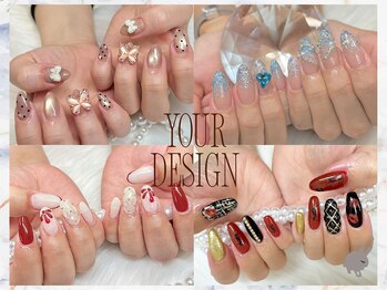 　【持ち込みデザインネイル】