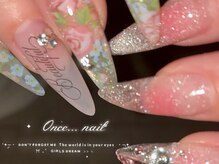 ワンスネイル(Once... nail)の雰囲気（チークネイル/大人ネイル/キラキラネイル）