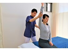 曙橋なかえ鍼灸治療院/４，関節可動域チェック