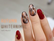 ネイルズミューコ(nail's MyuCo)/ホワイトダルメシアン