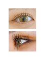アビエ フリルアイビューティー 河内花園駅前店(abije Frill Eye Beauty)&nbsp;エグータムを使い続けて自まつ毛がこんなにも伸びました♪