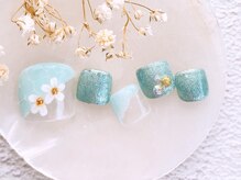 ネイルサロンフォーユー(for u)/プルメリアフレンチ¥7000