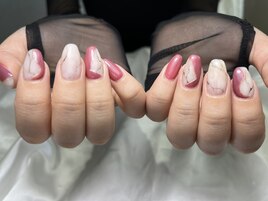 大理石ネイル