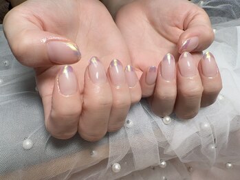 ネイルナナ(Nail NaNa)/オーロラフレンチ