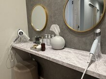 アオドットスパ(ao.spa)の雰囲気（アメニティ、Refaドライヤー完備。）