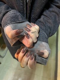 ジェルワンカラー×秋色