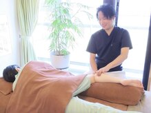 筋肉整復療法 整体サロン 南郷７丁目店の雰囲気（前は緑豊かな公園です。音も静かで穏やかな雰囲気。）