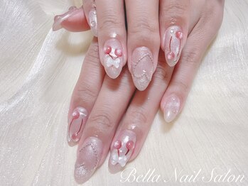 ベラーネイルサロン(Bella Nail Salon)の写真/【9時～22時まで】パラジェル◎小規模で落ち着いたアットホームな雰囲気でゆっくりくつろげる!