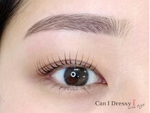 キャンアイドレッシー with eye 佐野店(Can I Dressy)/まつげパーマ＋美眉スタイリング