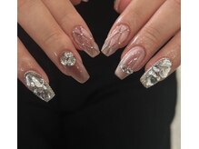 ジーナネイル 北千住(Zina nail)/微粒子マグネットネイル