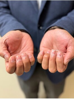 【メンズネイル】ネイルケア