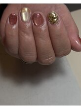 フィルネイル(fil nail)/ショートネイル　10本art