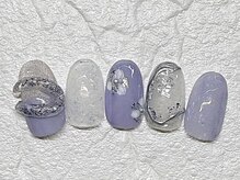 サローネ レジーナ(salone Regina)/春ネイル/パステルカラー/花