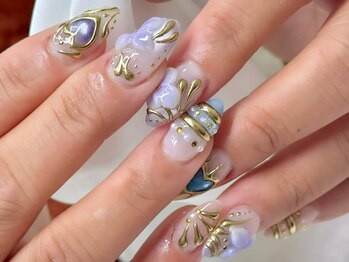 ルビーネイル 名古屋栄店(RUBY NAIL)/スカルプ　長さだし　