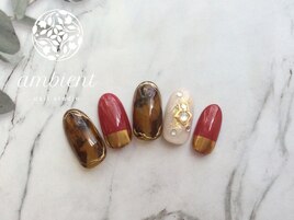 べっこうネイル 12800円