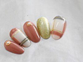 チェックネイル