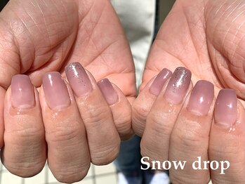 スノー ドロップ(Snow drop)/グラデーション