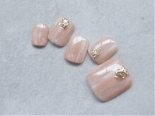 アバネイル アクア 千種店(AVANAIL AQUA)/【ニュアンスフットネイル】