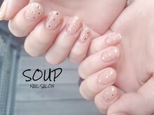 スープ(SOUP)/ストーン ドット シアーカラー