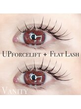 バニティー(Vanity)/UP force lift+ Flat lash