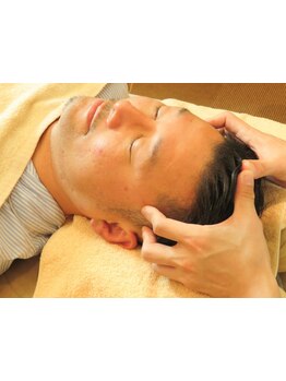 ヘッドスパで癒されたい