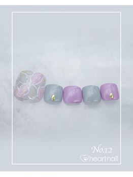 はあとねいる なかもず店/フットネイル:No.12